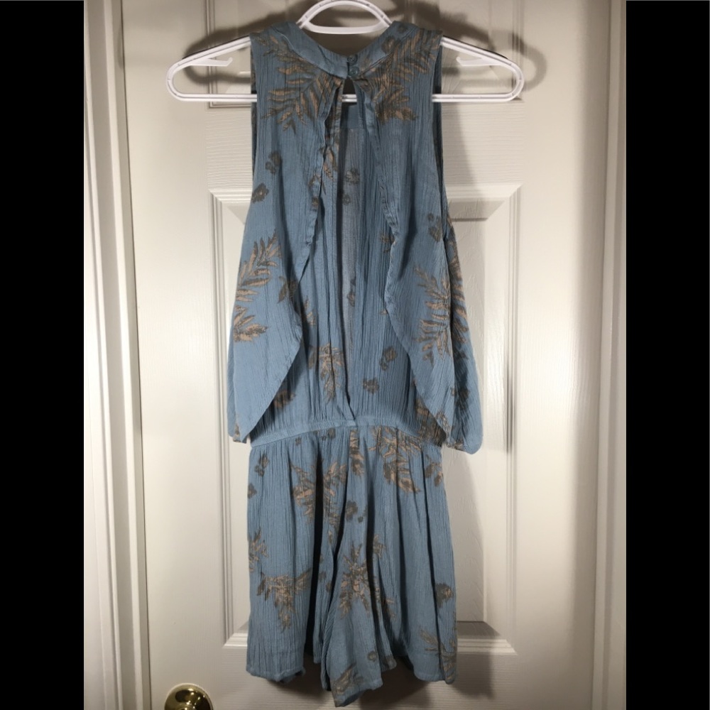 Sun & Shadow Women's Junior Short Romper Jumpsuit